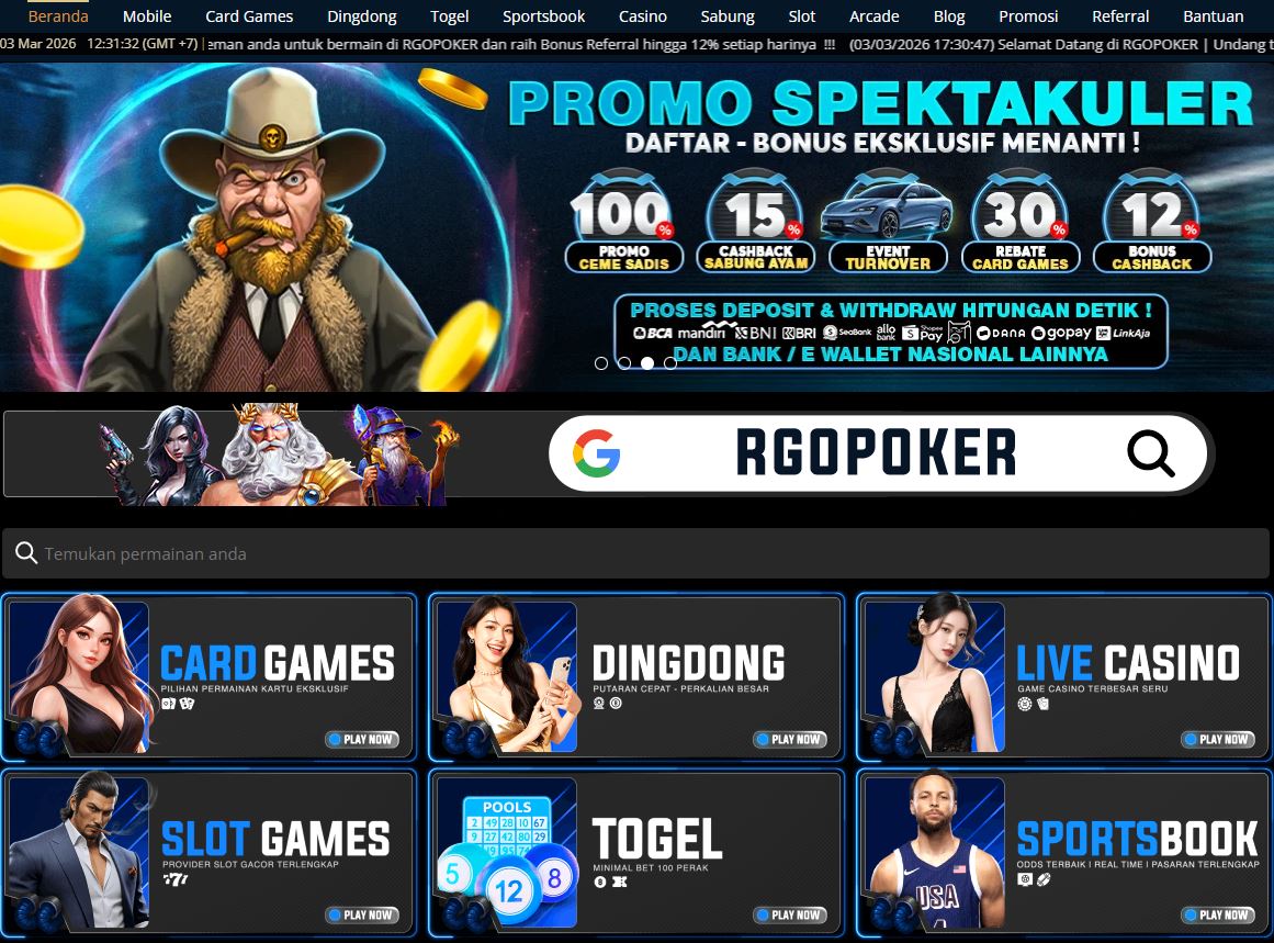 Placeholder screenshot: halaman link alternatif RGOPOKER